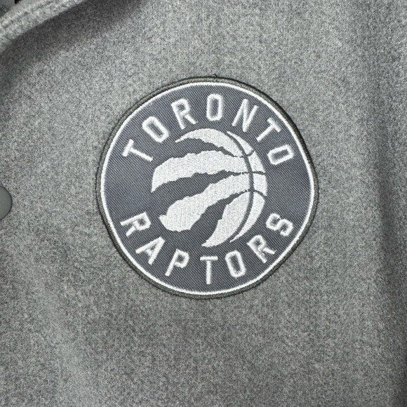 Toronto Raptors Gray Varsity Jacket - Picture 2 of 6